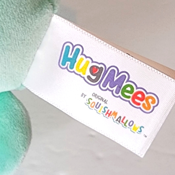 ❤️ CORINNA 😺 Teal Cat Valentine 2024 HugMee Original Squishmallow ☆》NWT《☆ - Picture 8 of 8